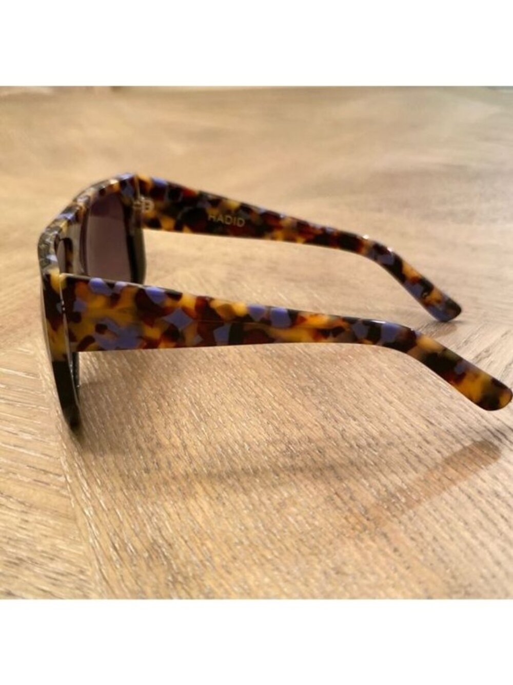 NWT HADID EYEWEAR Frequent Flyer ClubMasters, Black & Tortoise - Picture 3 of 11